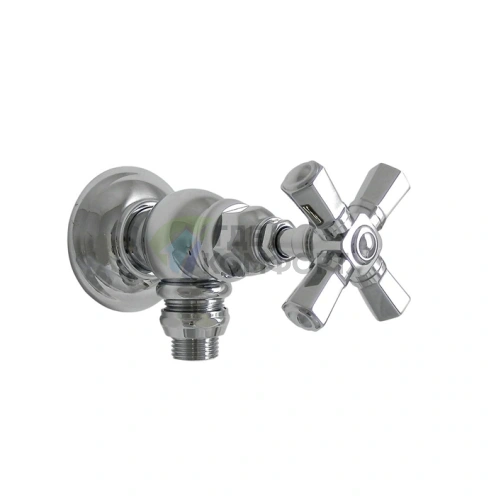 Запорный вентиль для стиральной машины Nicolazzi Teide Foure 3/4, хром (1947CR45) - фото 1