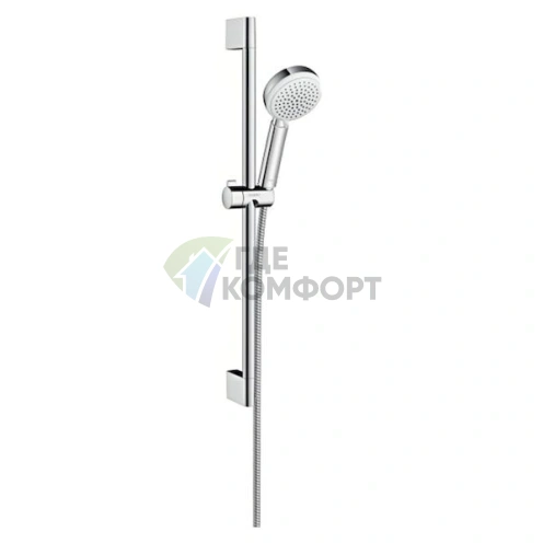 Комплект для ванной Hansgrohe Talis S: смеситель для раковины, смеситель для душа и душевая стойка - фото 5