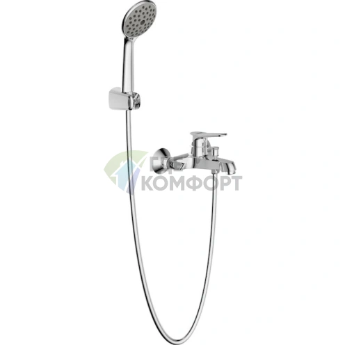 Смеситель для ванны с душем Bravat Eco F6111147C-B: Элегантность и экологичность - фото 2