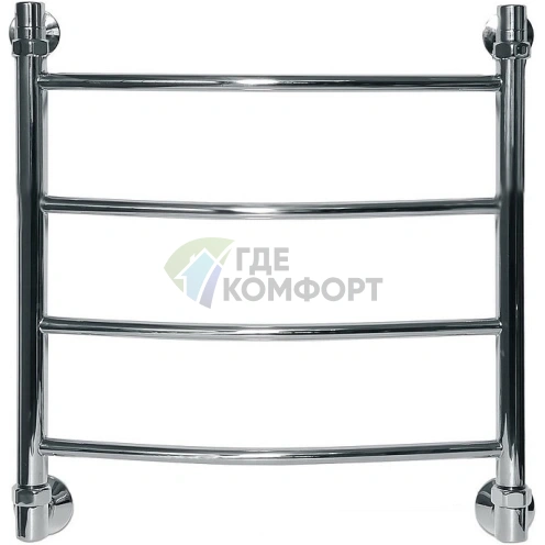 Полотенцесушитель Ника ЛД Лесенка Дуга Стандарт 50x50 водяной - фото 1