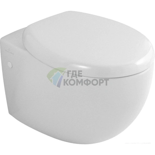 Подвесной унитаз Villeroy & Boch Aveo 6612 10R2 star white - фото 1