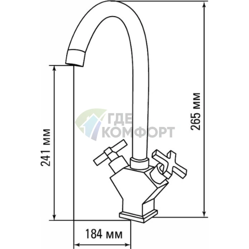 Смеситель Zorg ZR7031 для кухни: стиль и функциональность - фото 2