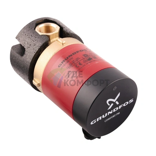 Циркуляционный насос COMFORT 15-14 B PM Grundfos 97916771, 99302358 (Грундфос) - фото 4