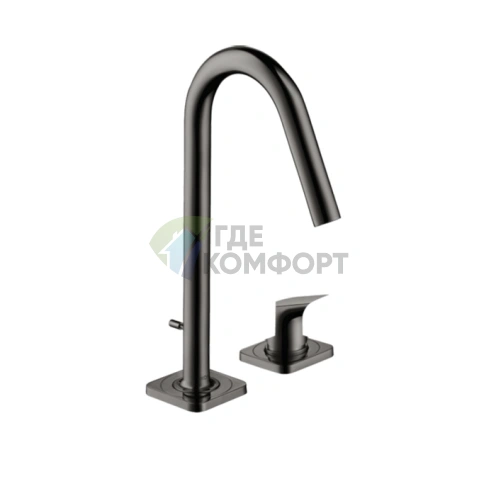 Смеситель для раковин AX Citterio M в полированном черном хроме (34132330) - фото 1