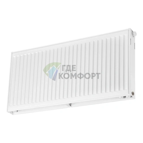 Стальной двухпанельный радиатор Axis Ventil 22 500 x 1100 с нижним подключением - фото 1