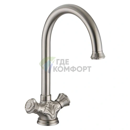 Кухонный смеситель Zorg Antic A 4002K-SL - фото 1