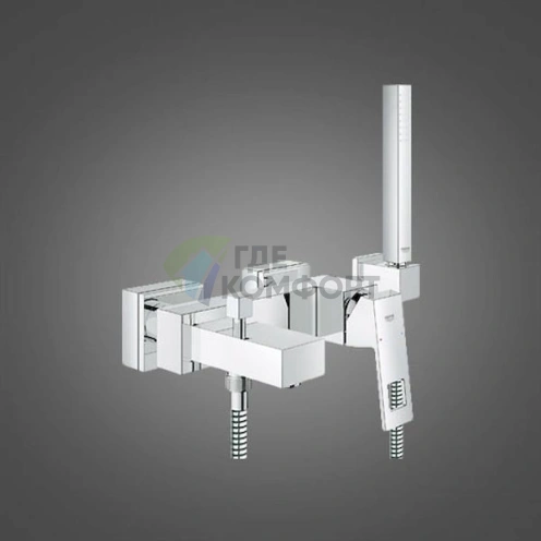 Смеситель Grohe Eurocube для ванны с душем - фото 6