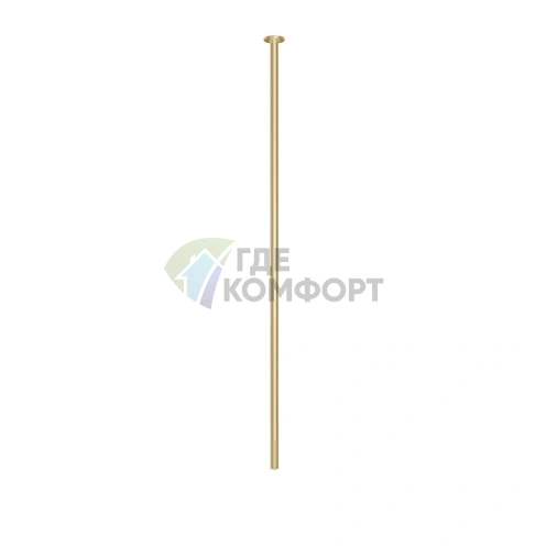 Излив потолочный GESSI INCISO с выносным управлением, индивидуальная длина 150-1900 мм, цвет золото (58299#246) - фото 1