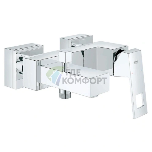 Смеситель Grohe Eurocube 23140000 для ванны с душем и термостатом - фото 1