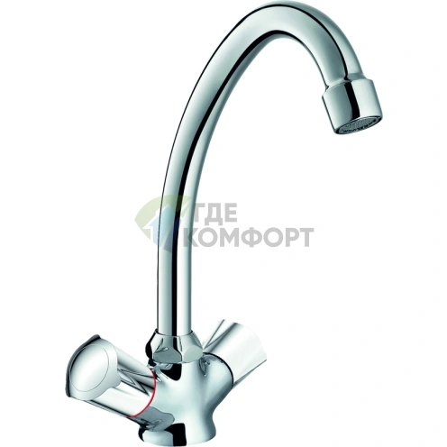 Кухонный смеситель Rush Pioneer PI7950-22 — стиль и функциональность для вашей мойки - фото 1