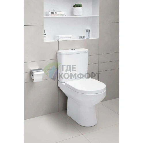 Стильный компактный унитаз Am.Pm Spirit для современной ванной комнаты - фото 2