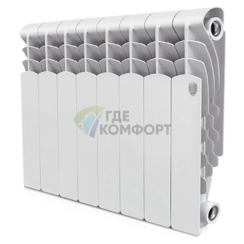 Радиатор алюминиевый Royal Thermo Revolution 350 8 секций - фото 1