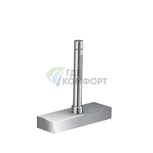 Душевой набор AX Edge для установки на край ванны с функцией 2jet в хромированном исполнении (46470000) - фото 1