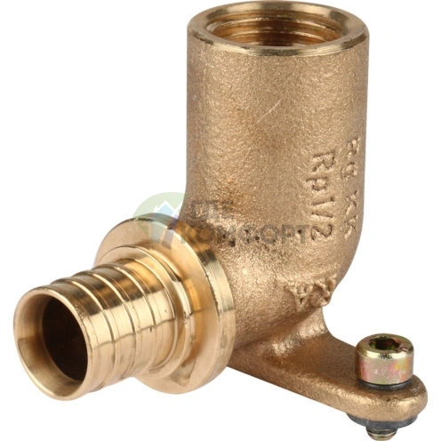 Угольник настенный с внутренней резьбой 20-Rp 1/2, длинный RX+ REHAU (РЕХАУ - 14563631001) - фото 1