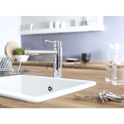 Смеситель Grohe Concetto 31210001 для кухни с выдвижным изливом - фото 2