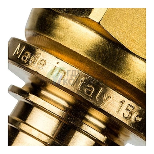 Переходник для труб из сшитого полиэтилена STOUT с накидной гайкой НГ 20 x G 1/2 аксиальный - фото 5