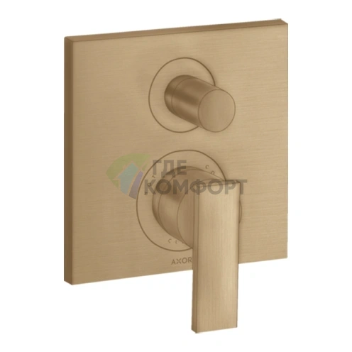 Смеситель для ванны AX Citterion в цвете шлифованная бронза (39457140) - фото 1