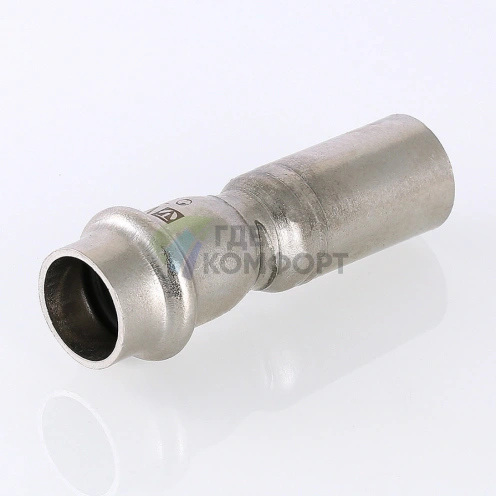 Пресс-вставка переходная 54 мм х 42 из нержавеющей стали VTi.905.I.005442 VALTEC (ВАЛТЕК) - фото 4