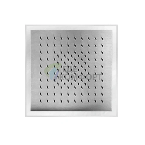 Потолочный душ Fantini Acquafit 35x35 см в цвете матовая оружейная сталь (79 P5 K002) - фото 1