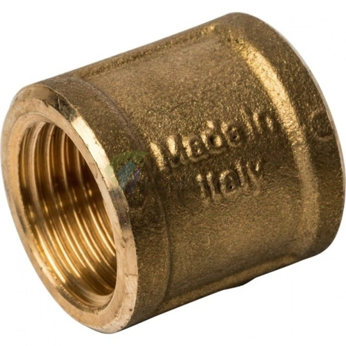 Муфта STOUT ВВ 1/2 внутренняя резьба латунная - фото 4