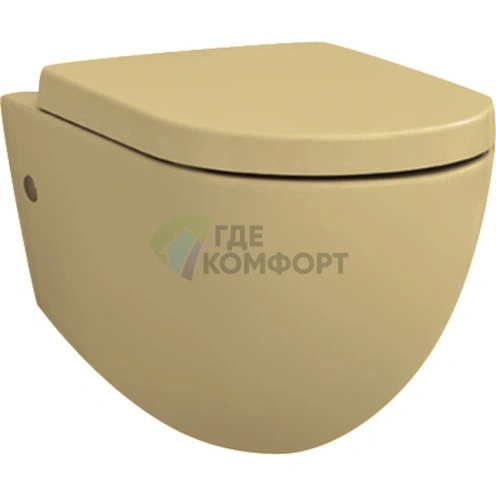 Унитаз подвесной ArtCeram File FLV001 giallo zinco - фото 1