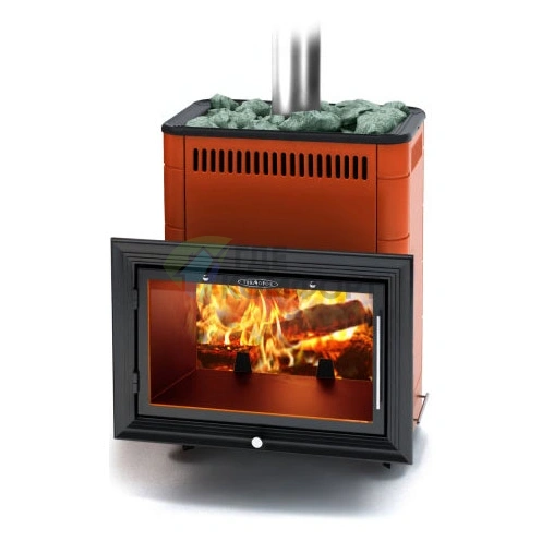 Печь Термофор Витрувия Inox БСЭ терракота - фото 1