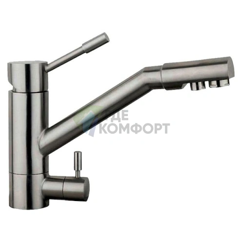 Смеситель Zorg Inox Antas для кухонной мойки из нержавеющей стали - фото 1