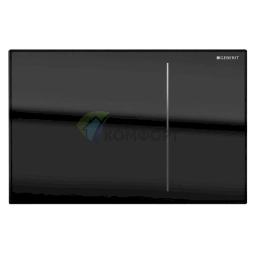 Кнопка смыва Geberit Sigma 70 для подвесного унитаза, черный - фото 1