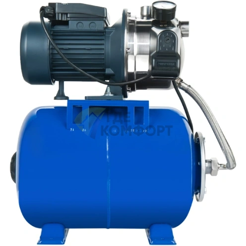 Насосная станция UNIPUMP AUTO JS 60-50 с г/а 50 л - фото 3