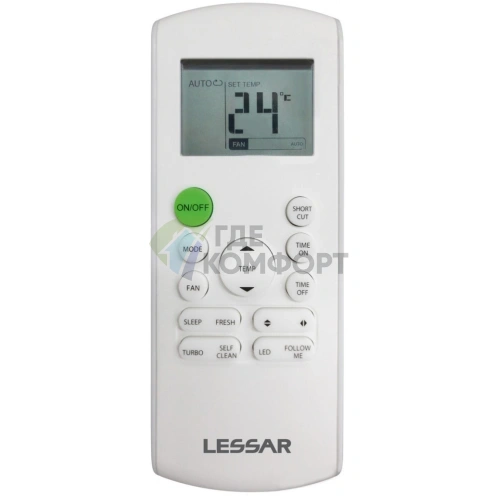 Сплит-система Lessar Cool+ LS-H24KPA2/LU-H24KPA2 on/off - фото 4
