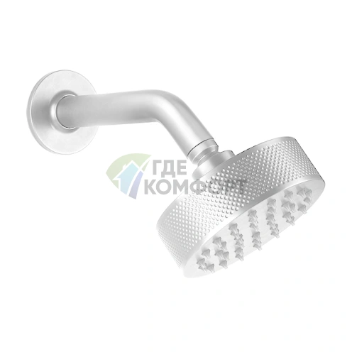 Душевая головка GESSI INCISO настенная шарнирная 1/2 200 мм хром (58189#031) - фото 1