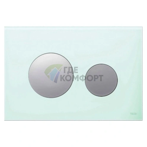 Кнопка смыва TECE Loop Modular (хром/стекло) — арт. 9240666 - фото 1