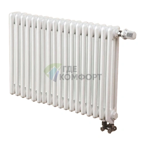 Трубчатый стальной радиатор Zehnder Charleston Completto Z-2056/18 секций с нижним подключением V001 - фото 1