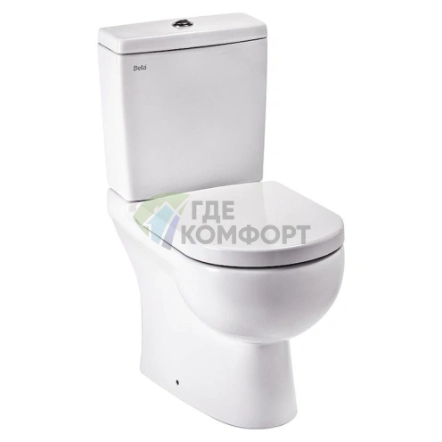 Унитаз-компакт Della Globus Super Plus премиум-класса - фото 1