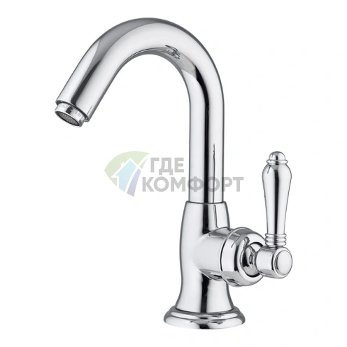 Однорычажный смеситель для раковины Nicolazzi El Capitan с донным клапаном (3454CR75C) фото 1