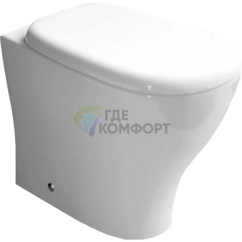 Унитаз приставной ArtCeram Ten TE20 - фото 1