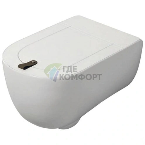 Унитаз подвесной безободковый Artceram THE ONE белый с системой монтажа (THV001 01 00 bi) - фото 1