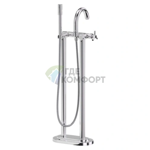 Напольный смеситель Grohe Atrio для ванной — дизайнерское решение - фото 6