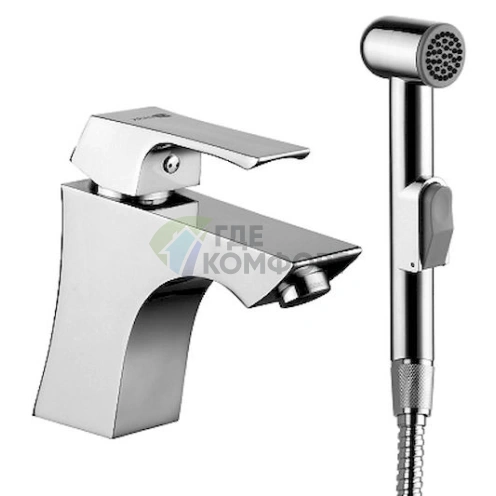 Смеситель для раковины Lemark Unit LM4516C с гигиеническим душем — всё для комфорта - фото 1