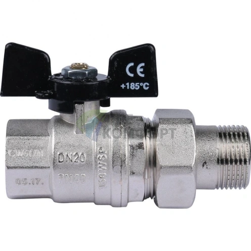 Bugatti шаровый кран Oregon 3/4 НР-ВР, 322, полнопроходной - фото 3