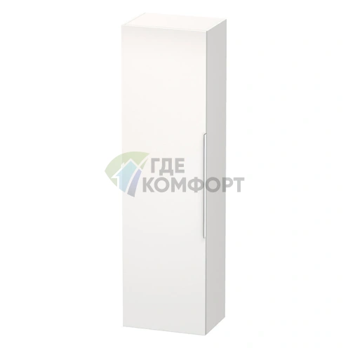 Шкаф-пенал подвесной Duravit Happy D.2 500х60х1760 см, белый глянец, 4 полки (H29253L2222) - фото 1