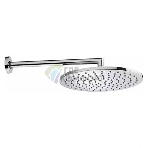 Верхний душ Bossini Cosmo 280 мм с кронштейном 400 мм (хром) (H70596I.030) - фото 1