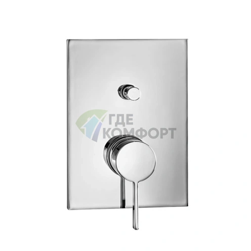 Смеситель Almar THIN CORE внешний на 2 потребителя, хром (E186542.CR) - фото 1