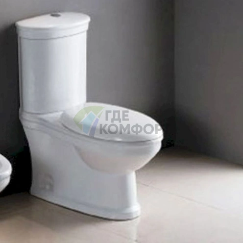 Компактный унитаз Cezares Primo с экономным сливом - фото 5