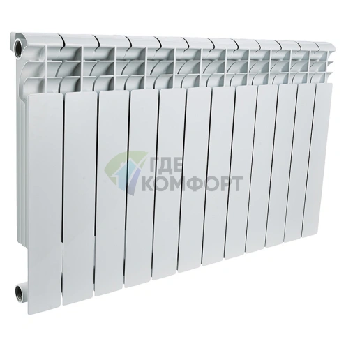 Радиатор алюминиевый Rommer Profi 500 12 секций - фото 1