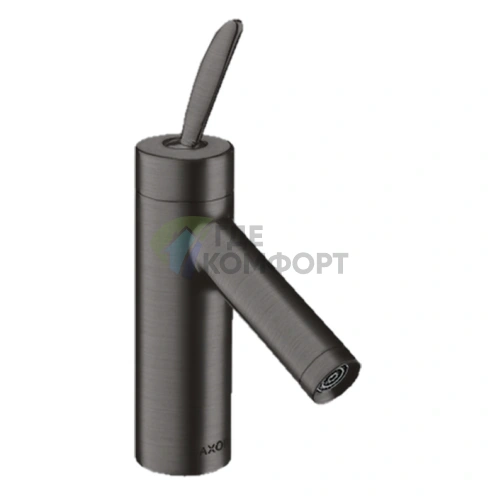 Смеситель для раковины AX Starck цвет «шлифованный черный хром» (10010340) - фото 1