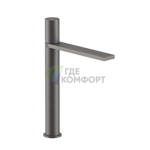 Смеситель для раковины Fantini Milano с высоким изливом, матовый графит PVD (31 P5 3051F) - фото 1