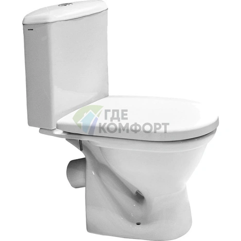 Унитаз-компакт угловой Santek Алькор WH302140 - фото 1