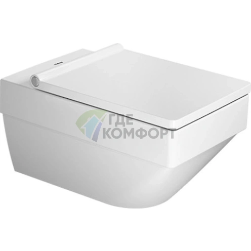 Подвесной унитаз Duravit Vero Air 252509 безободковый (2525090000) - фото 1
