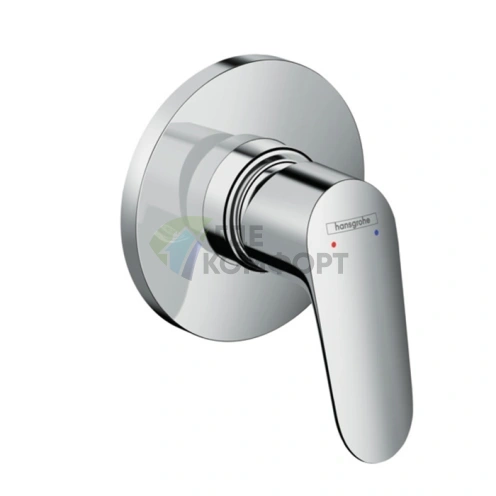 Смеситель для душа Hansgrohe Focus встраиваемый, на 1 источник, хром (31961000) - фото 1